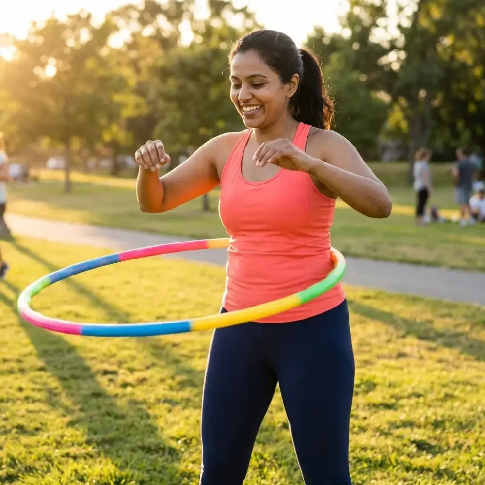 Adjustable fitness hula hoop - sports