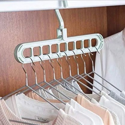Adjustable folding clothes hangers – pack of 3