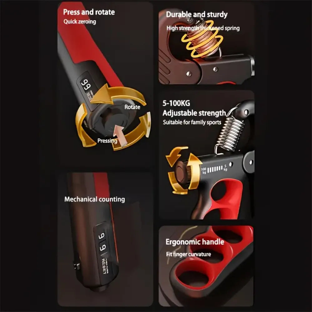 Adjustable hand strengthener