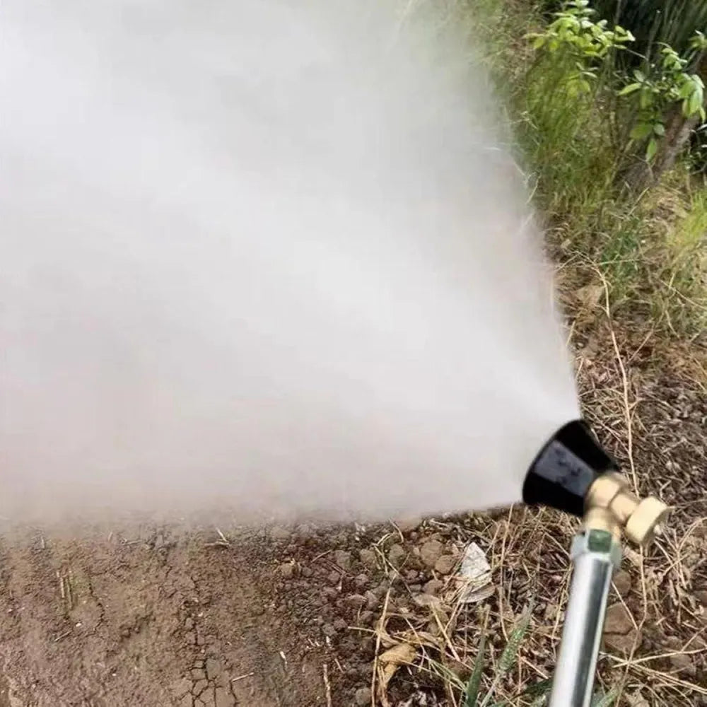 Adjustable high pressurized sprayer nozzle atomizer