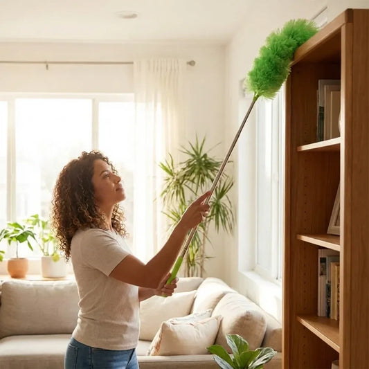 Adjustable microfiber duster - home improvement