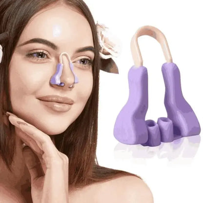 Adjustable nose shaper clip