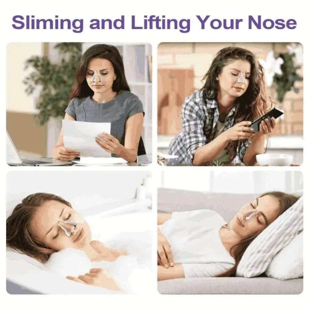 Adjustable nose shaper clip