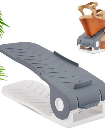 Adjustable Plastic Shoe Organizer