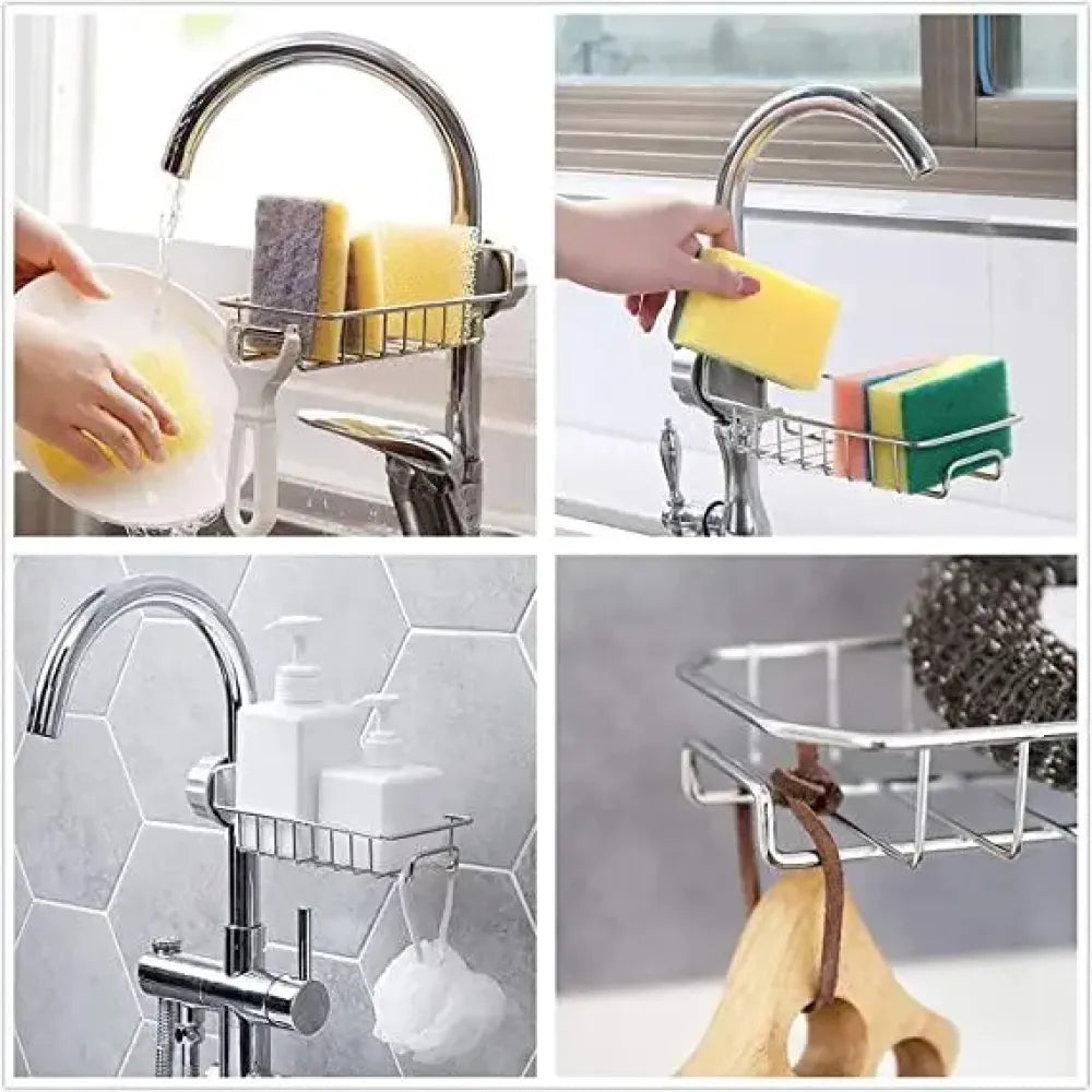 Adjustable sink faucet rack – pack of 1