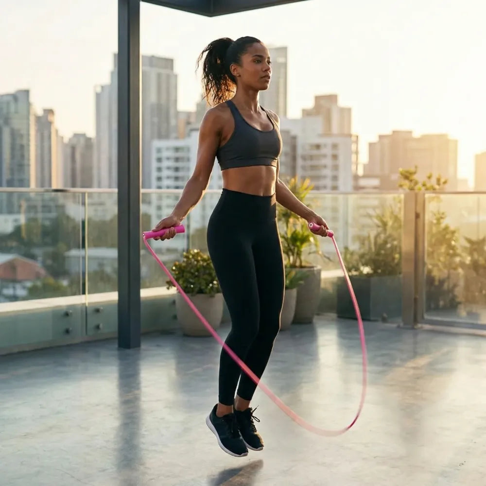 Adjustable speed jump rope - sports