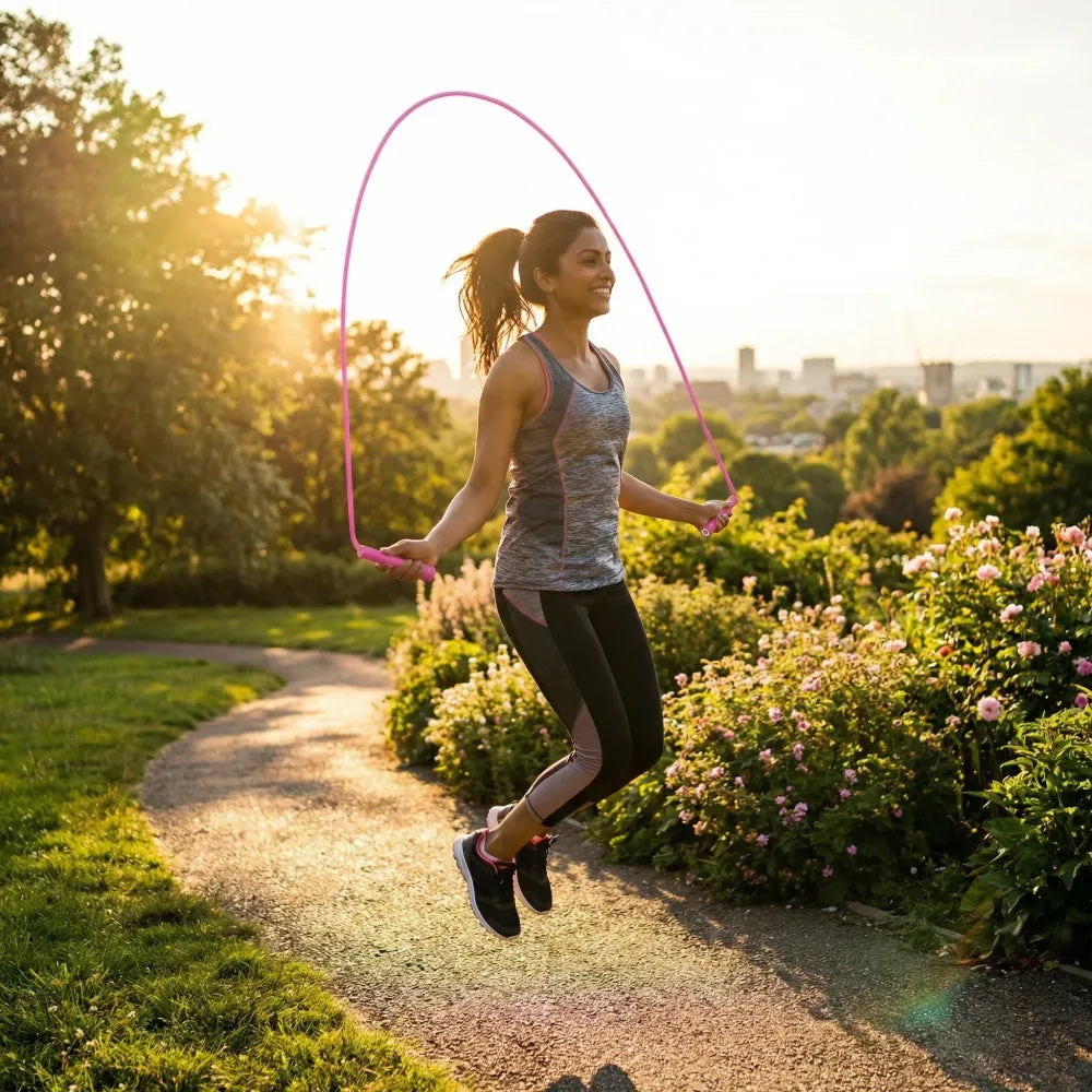 Adjustable speed jump rope - sports