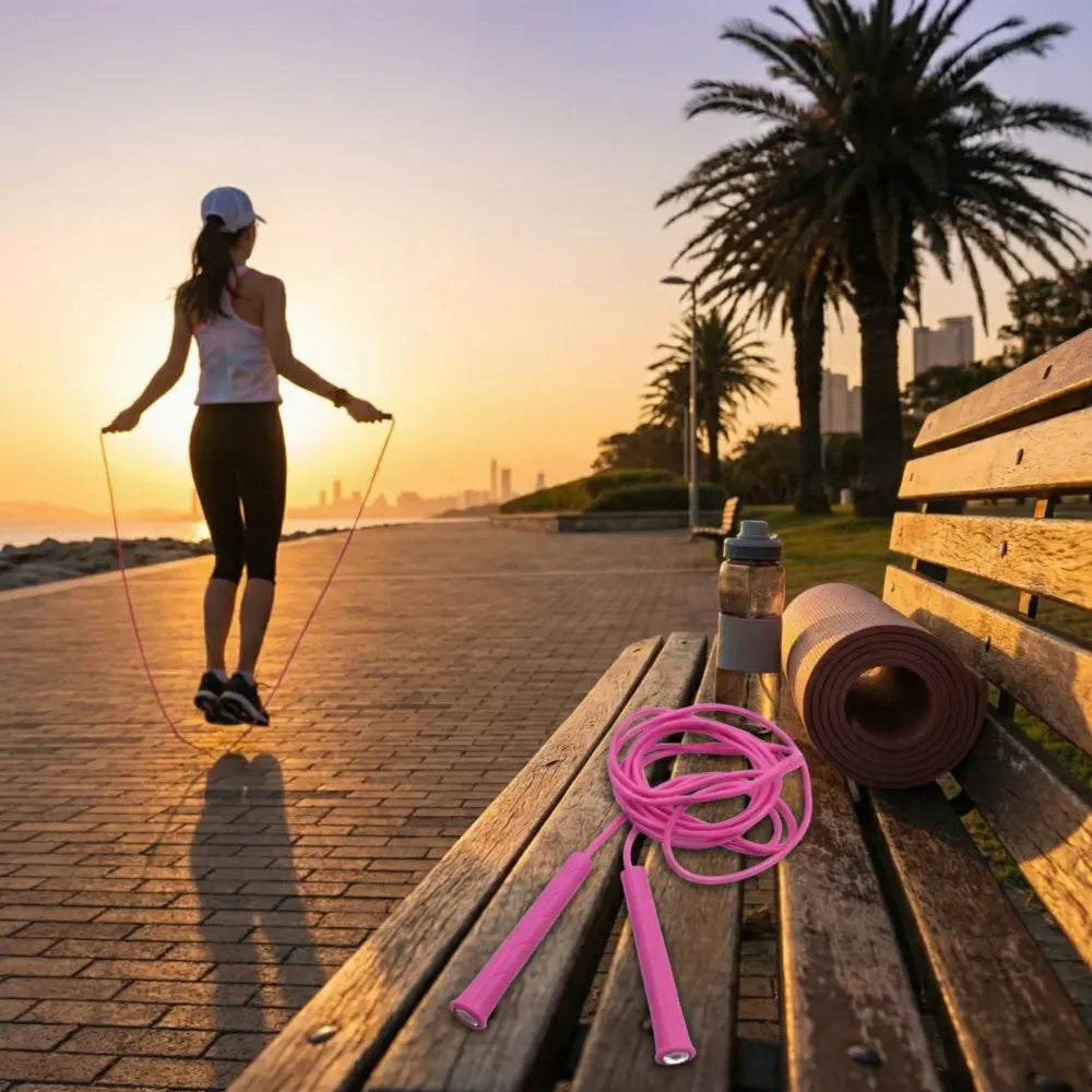 Adjustable speed jump rope - sports