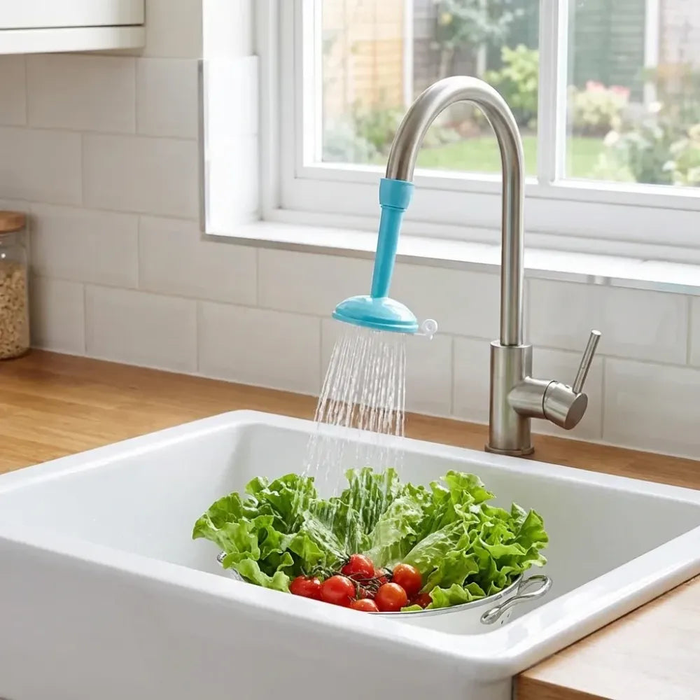 Adjustable water-saving faucet sprayer - home improvement
