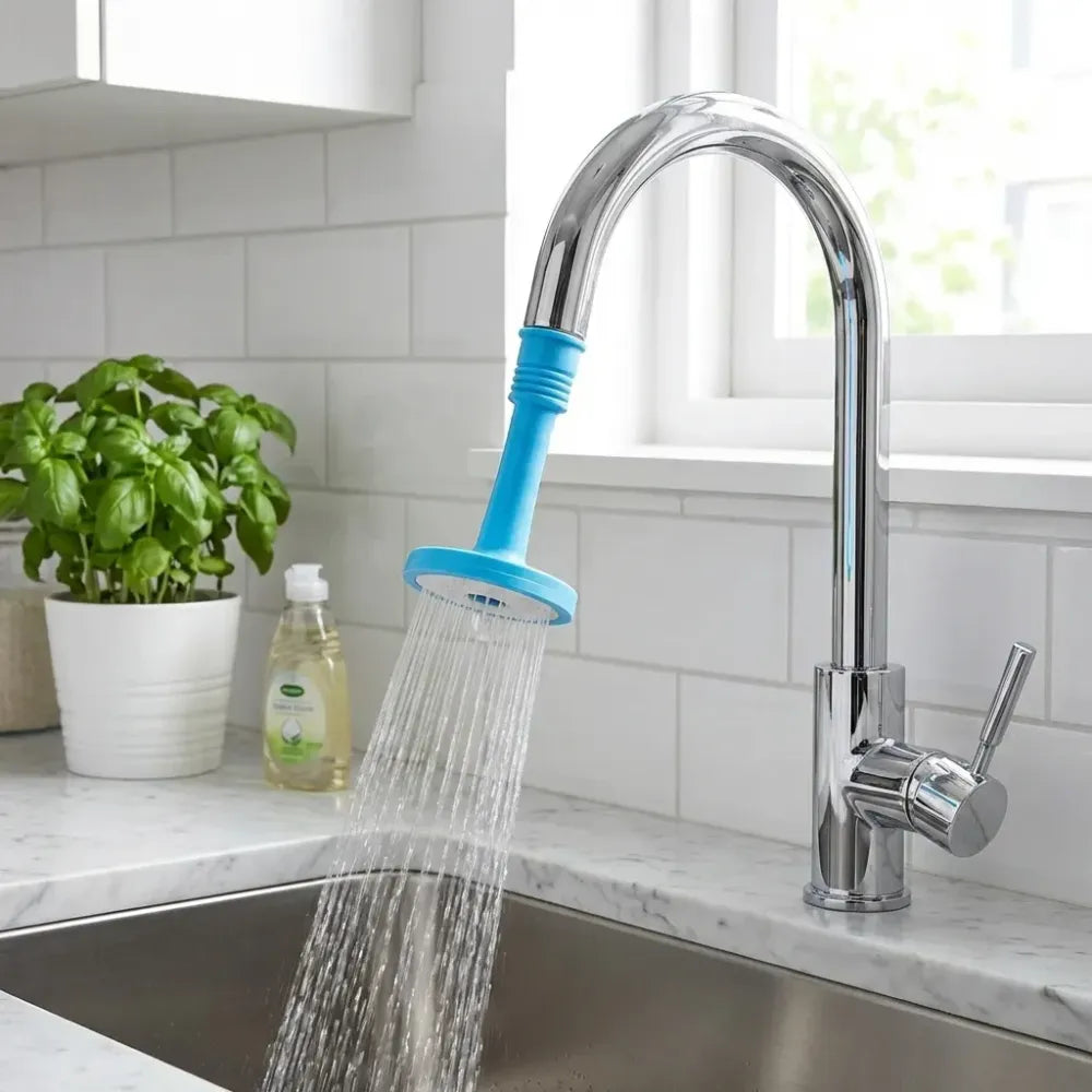 Adjustable water-saving faucet sprayer - home improvement
