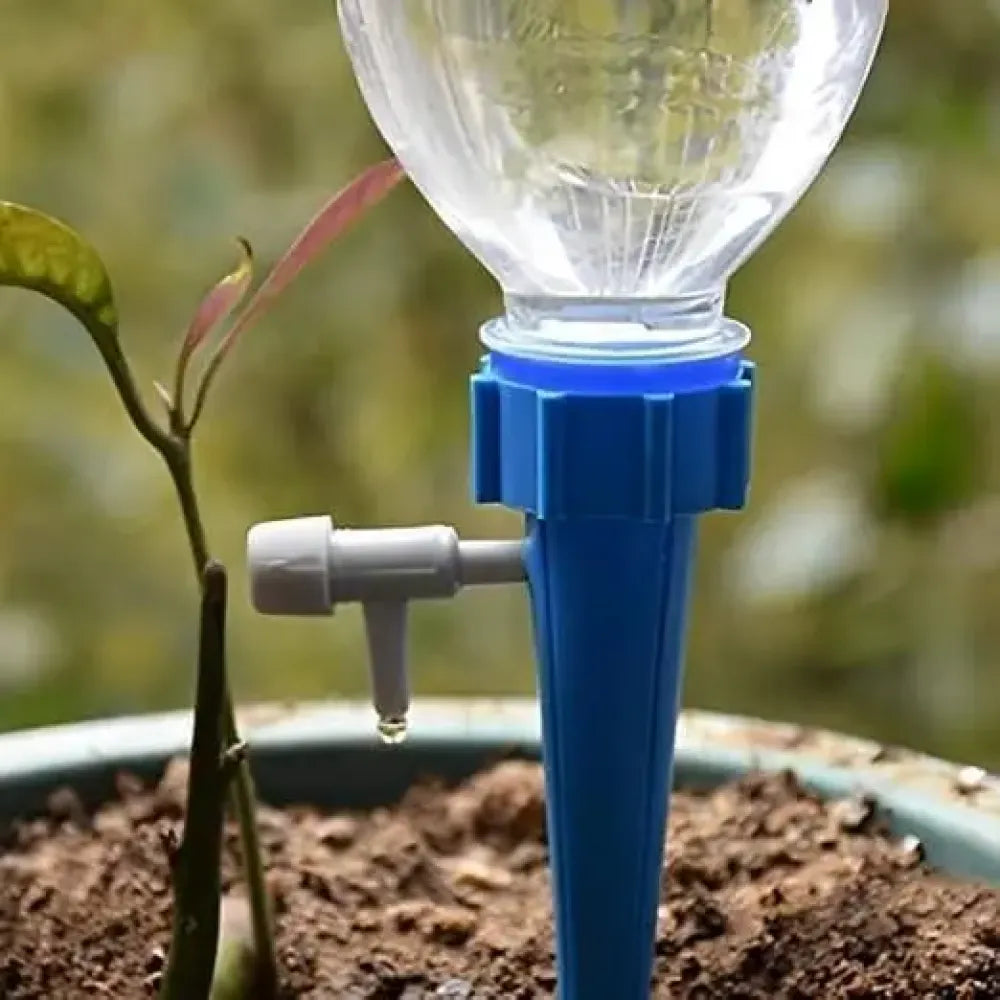 Adjustable watering spike kit