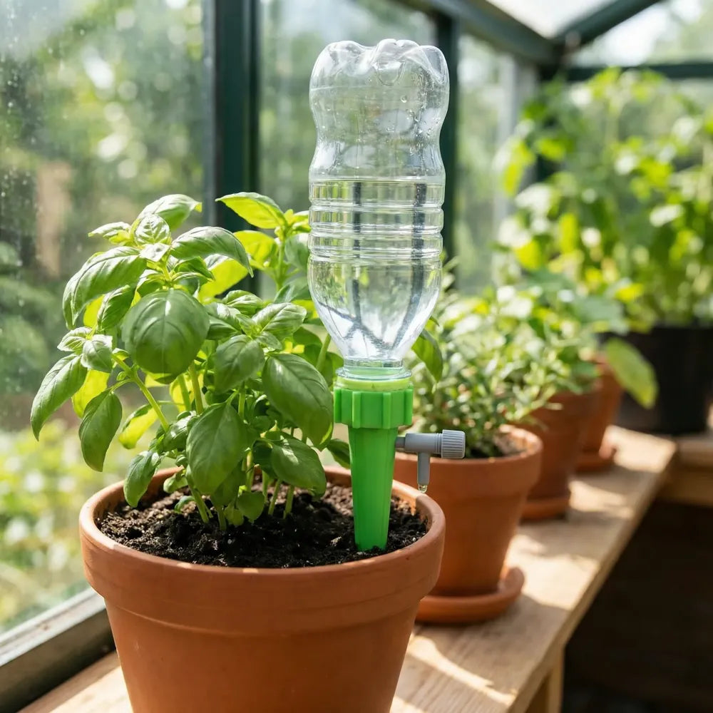Adjustable watering spike kit - gardening