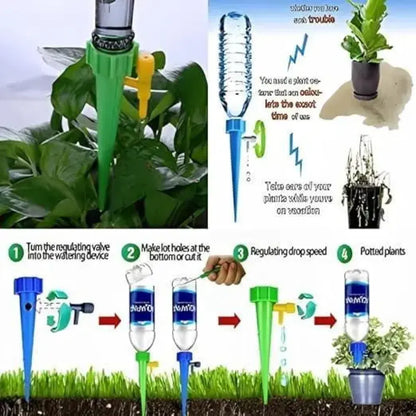 Adjustable watering spike kit - gardening