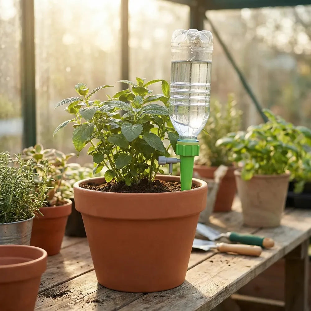 Adjustable watering spike kit - gardening
