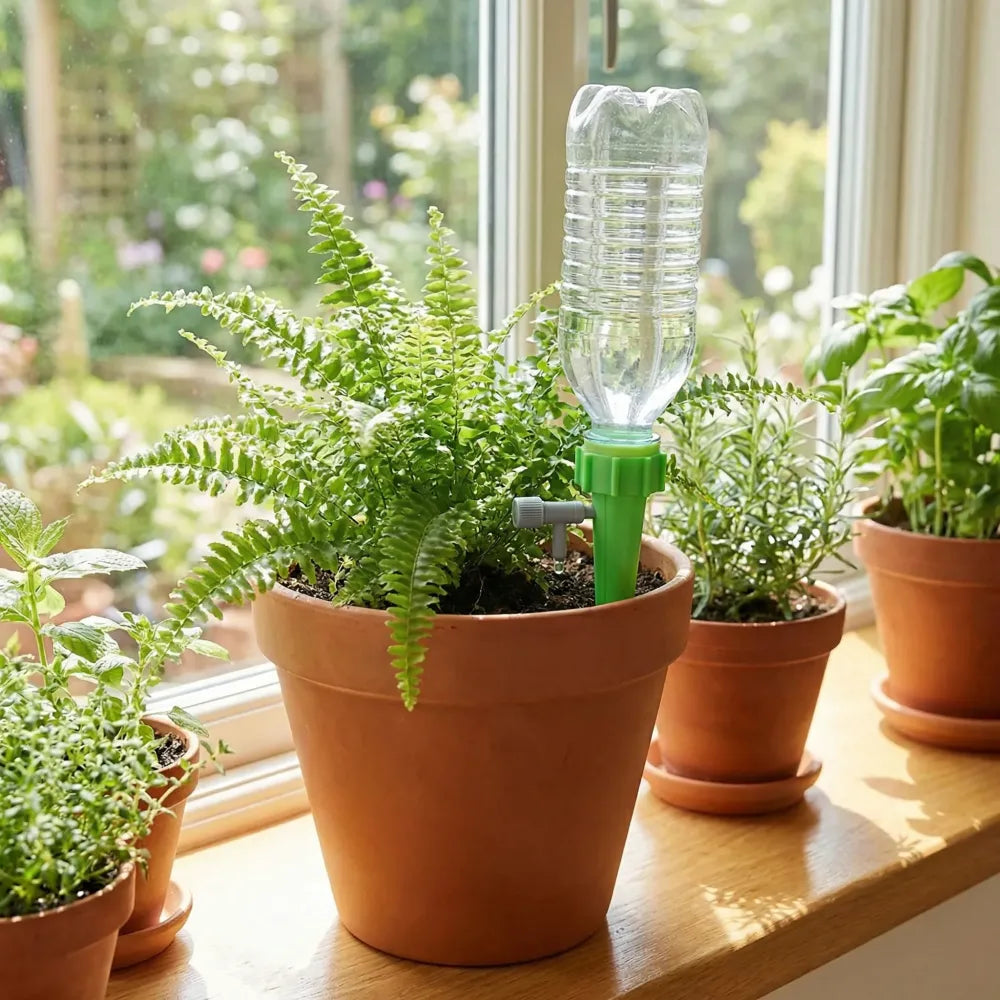 Adjustable watering spike kit - gardening
