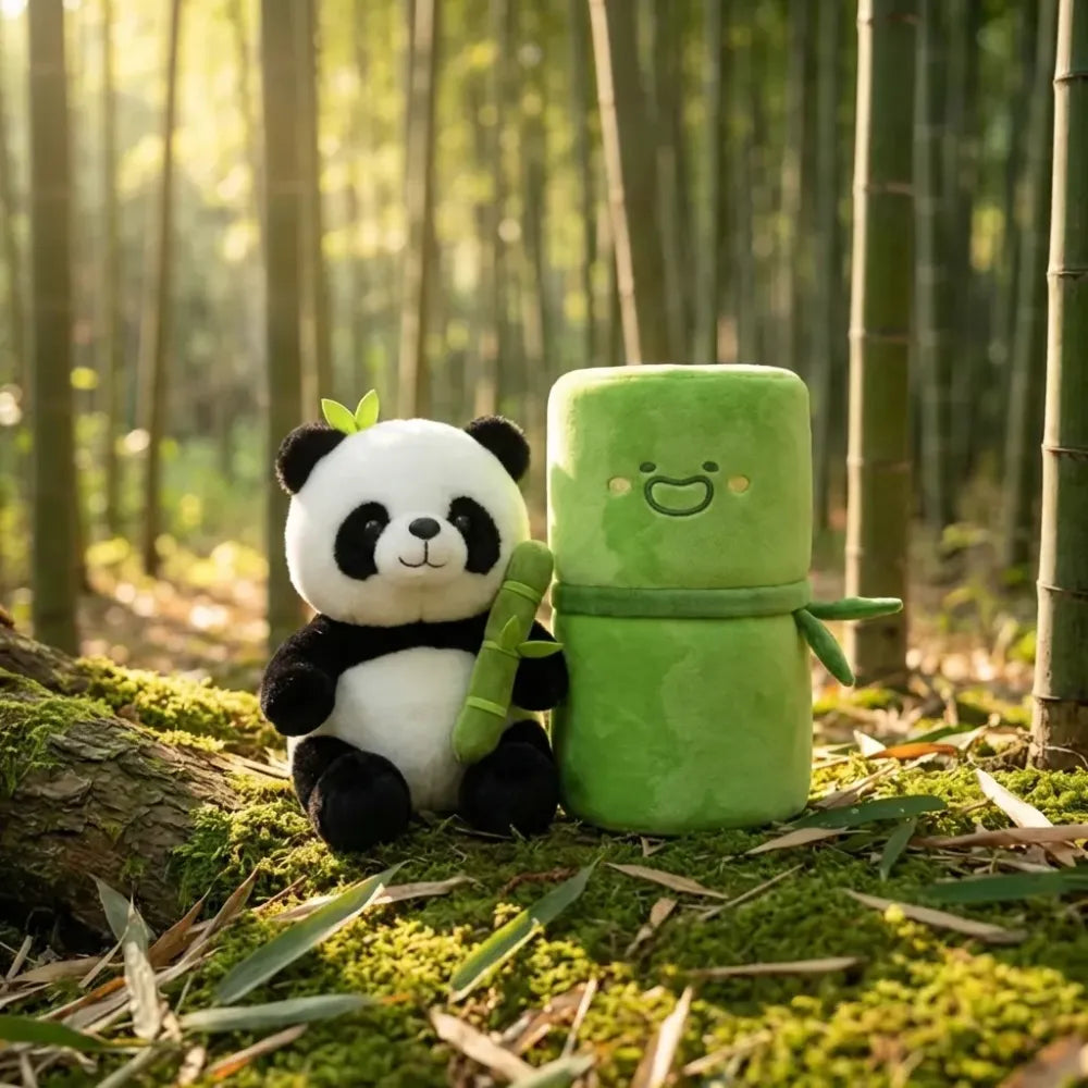 Adorable panda plush toy - potential heroes