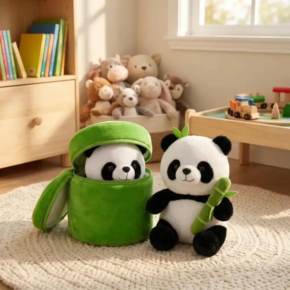 Adorable panda plush toy - potential heroes
