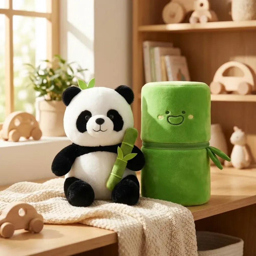 Adorable panda plush toy - potential heroes