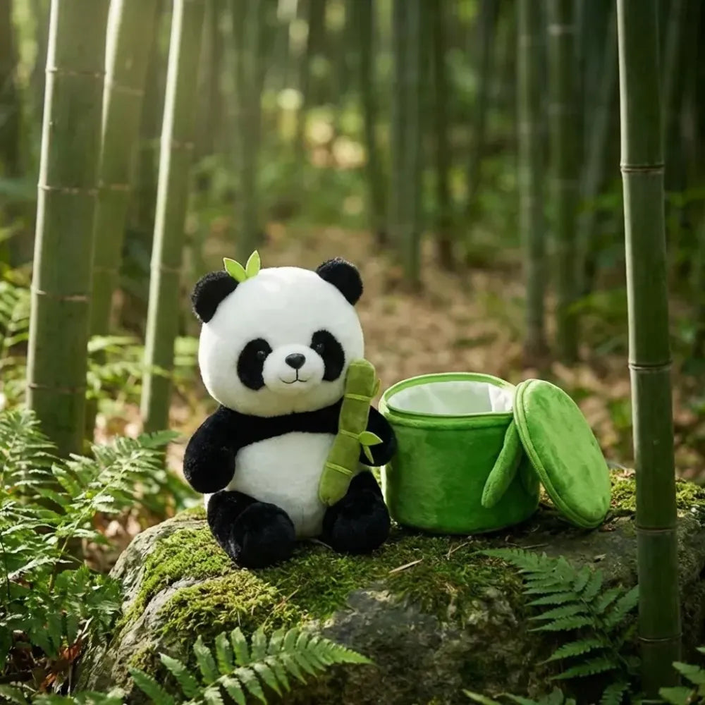 Adorable panda plush toy - potential heroes