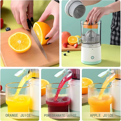 Advance wireless rechargeable electric fruit juicer
