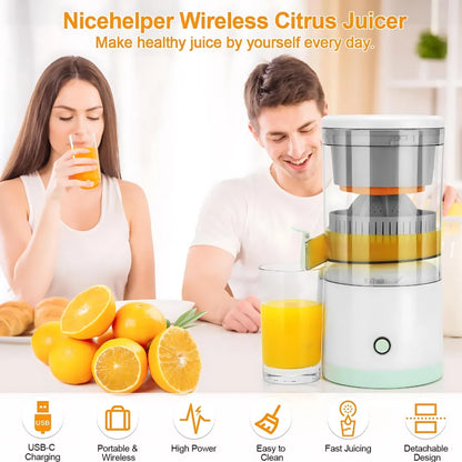 Advance wireless rechargeable electric fruit juicer