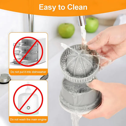 Advance wireless rechargeable electric fruit juicer