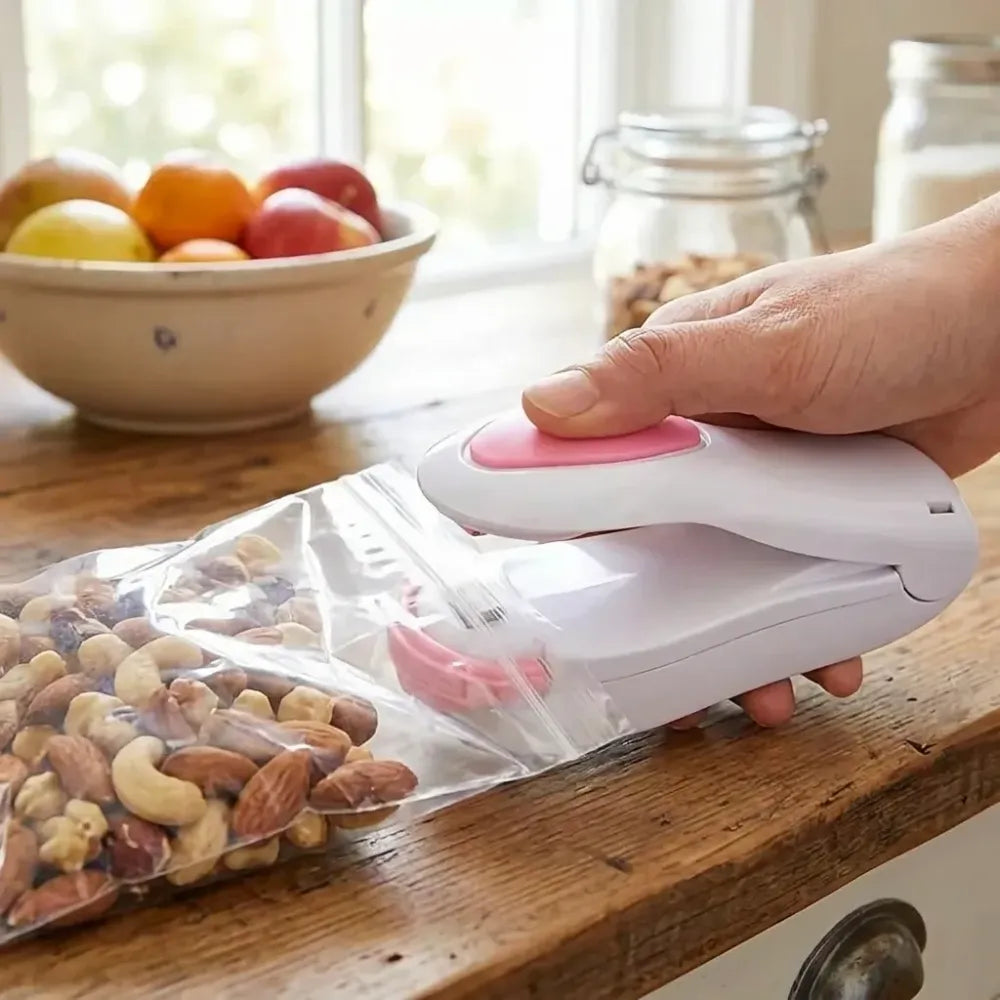 Advanced mini food packet sealer