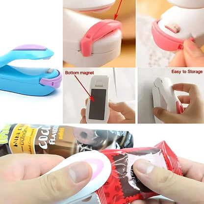 Advanced mini food packet sealer