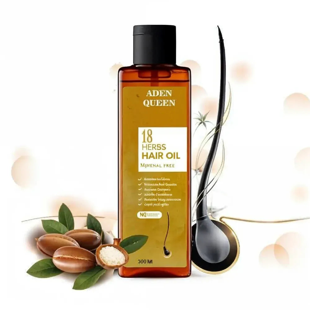Aen queen 18 herbs hair oil – pack of 2