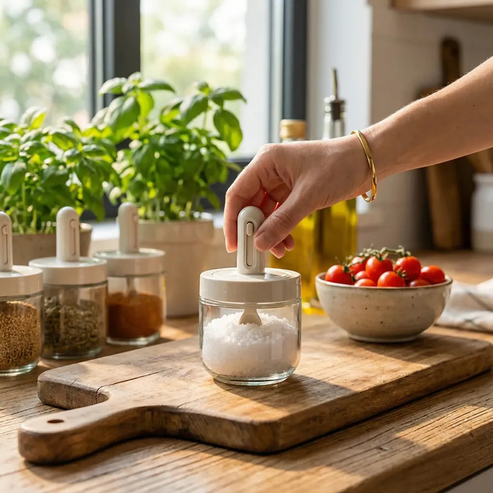 Airtight kitchen canister