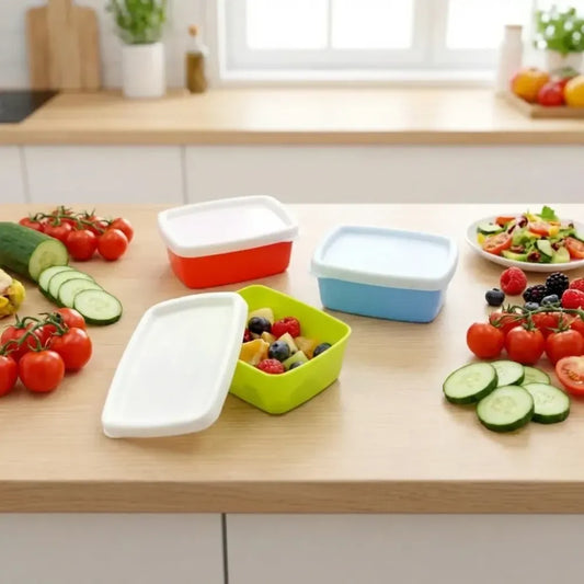 Airtight plastic food containers - home & kitchen