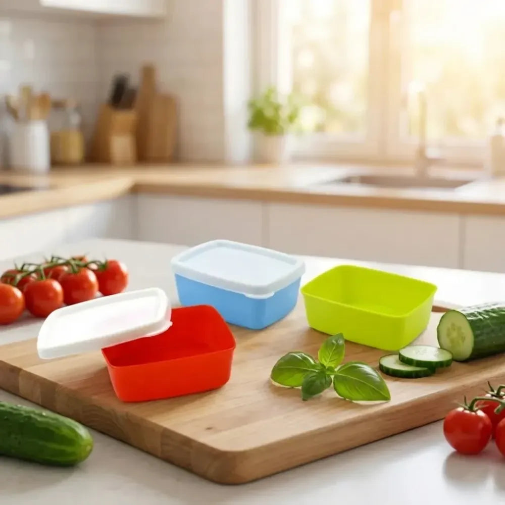 Airtight plastic food containers - home & kitchen
