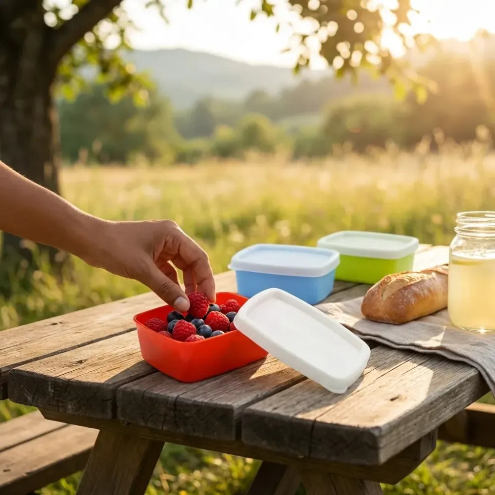 Airtight plastic food containers - home & kitchen