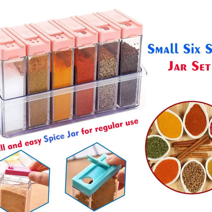 Airtight plastic spice jars - home & kitchen