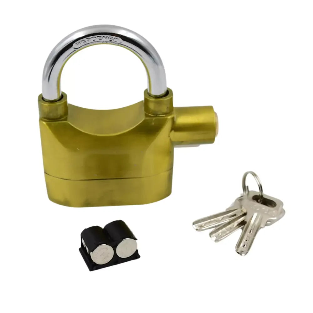 Alarm security padlock set - home improvement