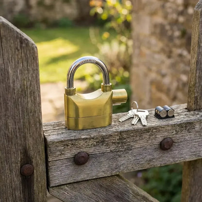 Alarm security padlock set - home improvement