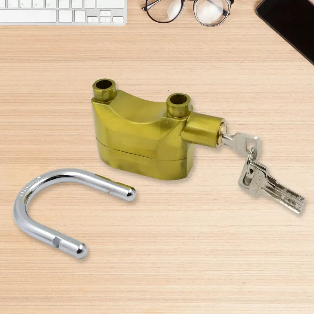 Alarm security padlock set - home improvement