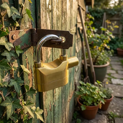 Alarm security padlock set - home improvement
