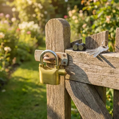Alarm security padlock set - home improvement