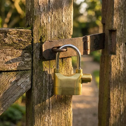 Alarm security padlock set - home improvement