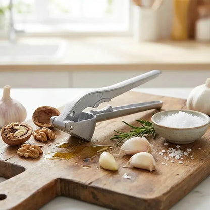 All-aluminum easy garlic press - home improvement