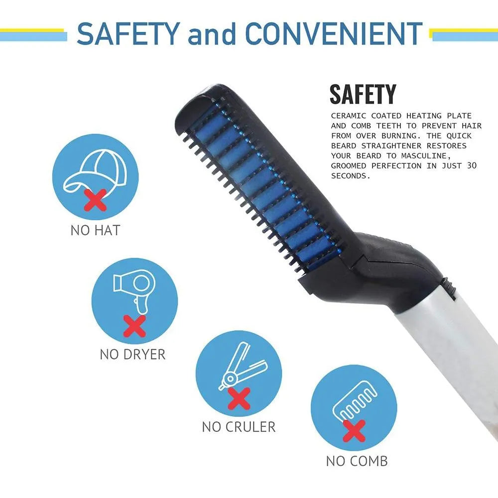 All-in-one hair & beard styler - electronics