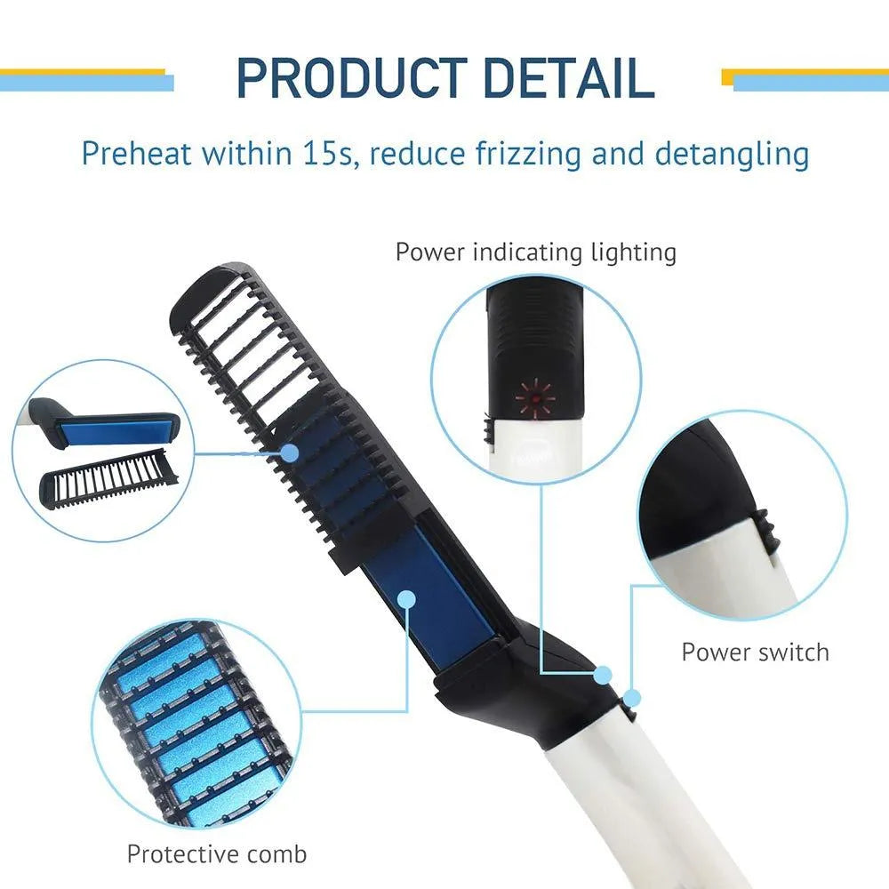 All-in-one hair & beard styler - electronics