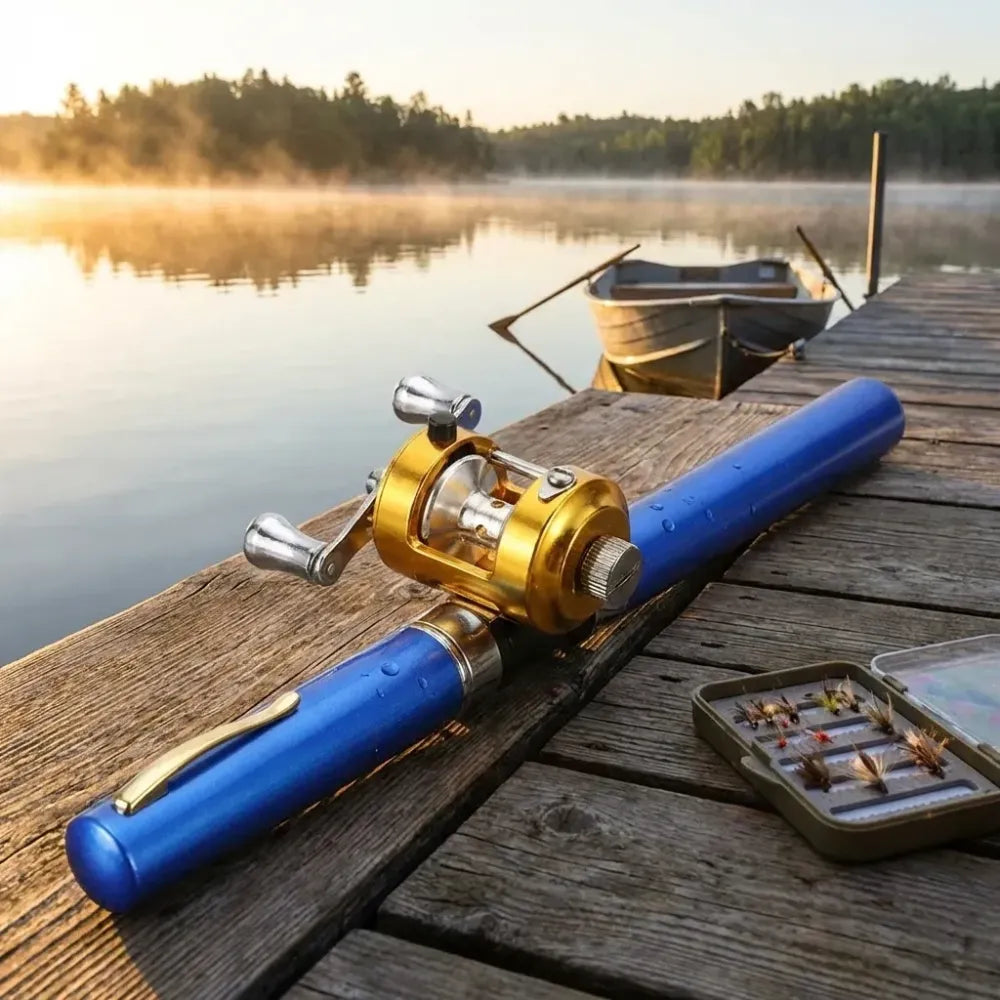 All-in-one mini fishing kit - home essentials