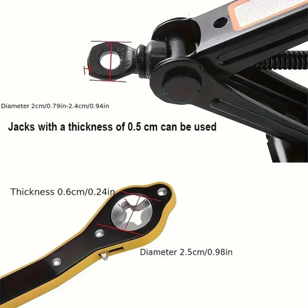 Alloy steel car jack - car and bike accessories