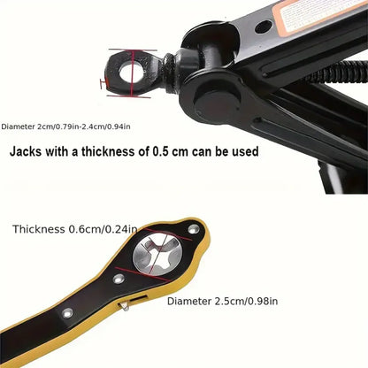 Alloy steel car jack - car and bike accessories