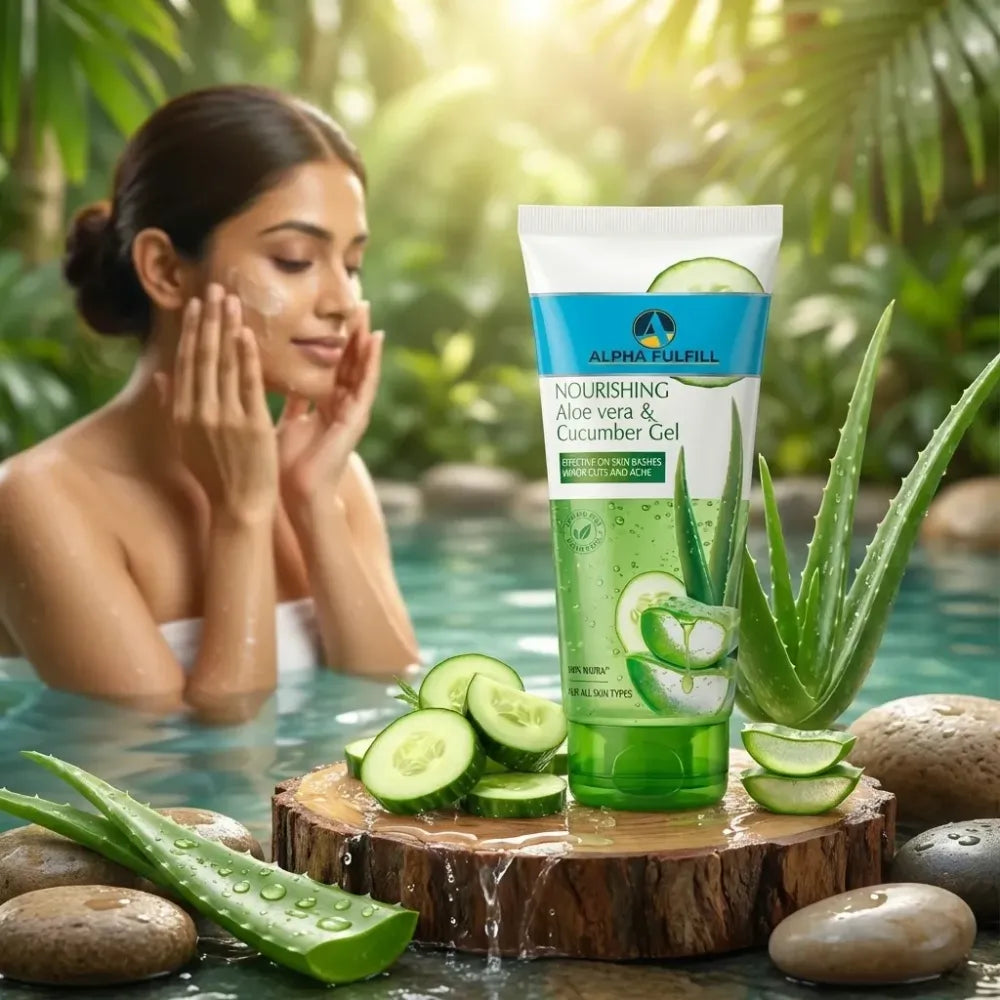 Aloe vera & cucumber gel