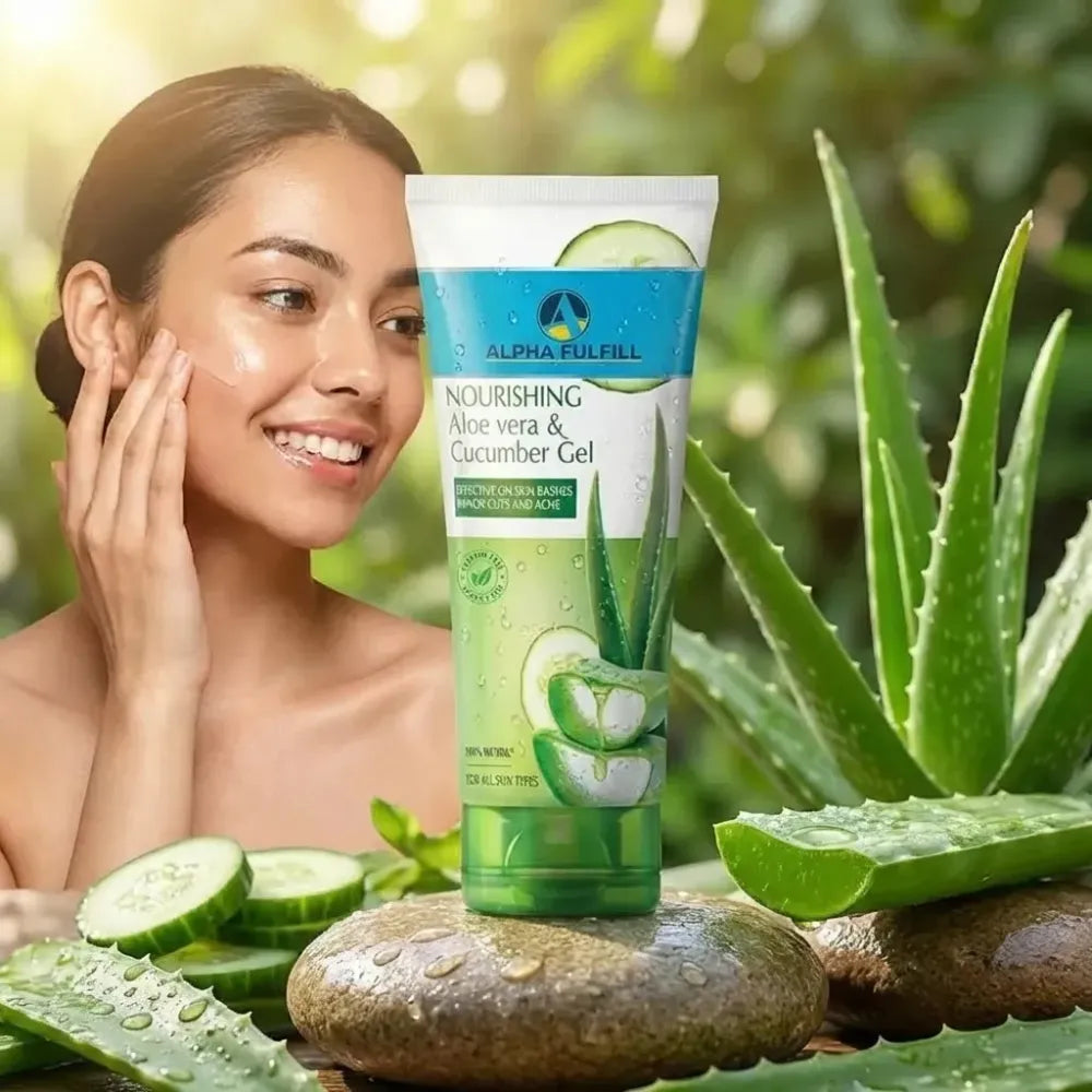 Aloe vera & cucumber gel