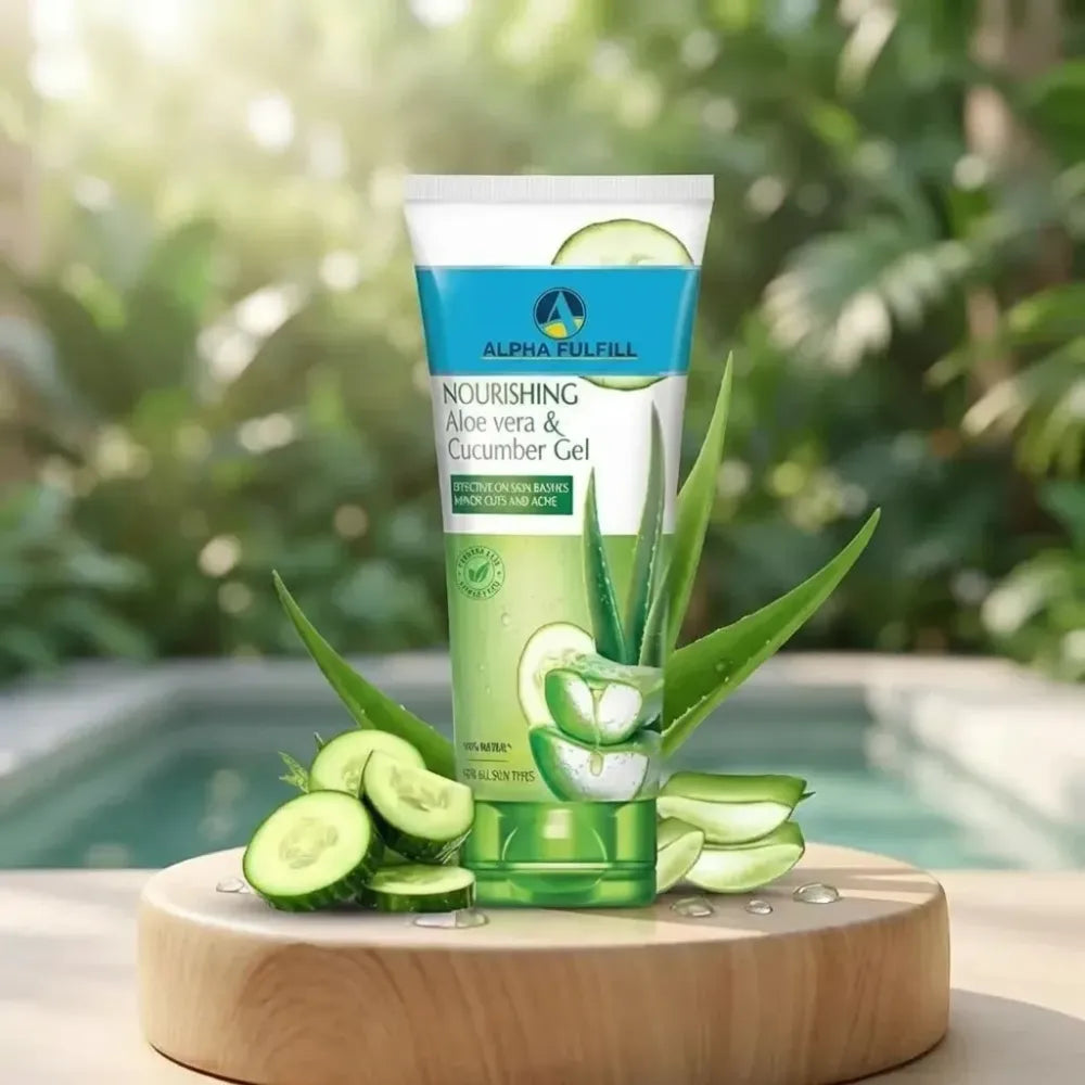 Aloe vera & cucumber gel