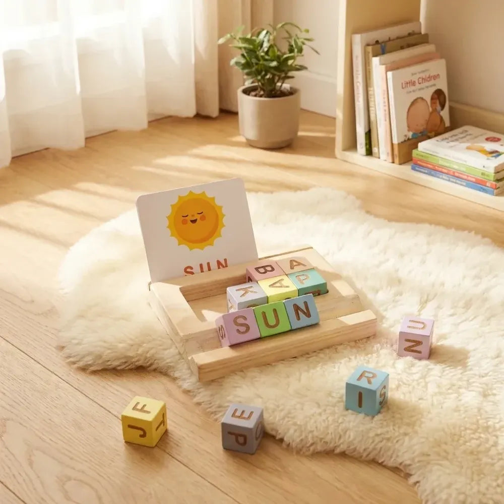 Alphabet spelling puzzle set - toys